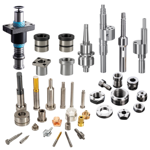 Custom mold parts components