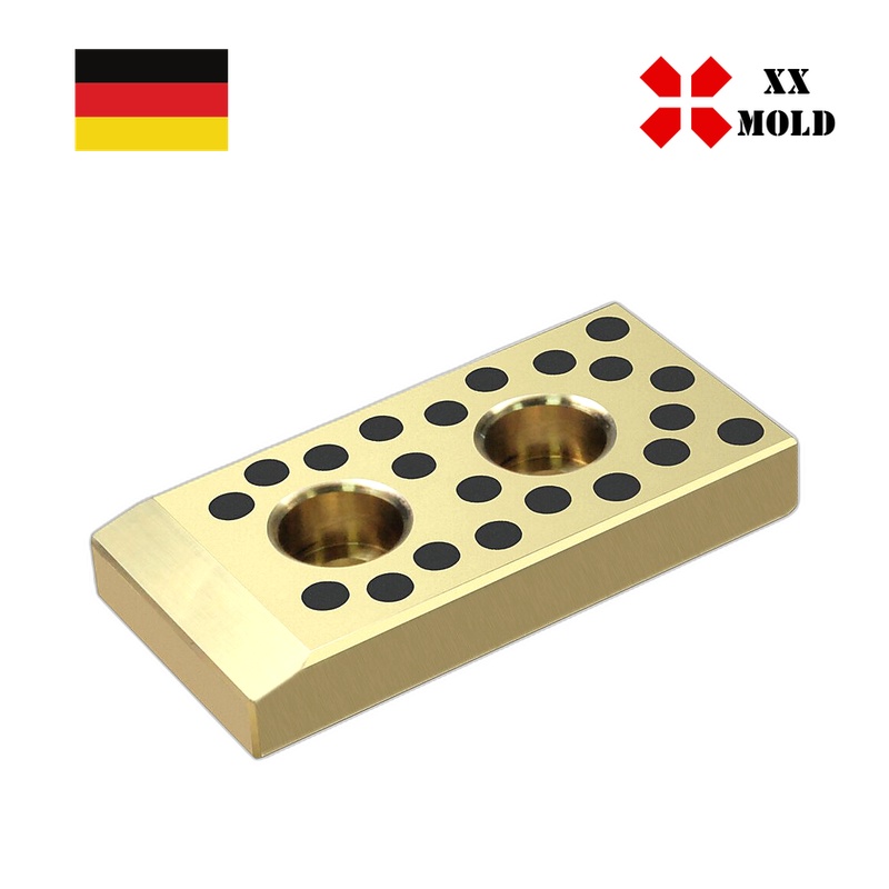 Mould-standard-parts-Guide-elements-Wear-plate-with-solid-lubricant-VDI-3357-2.0598-graphite-2 Wear plate with solid lubricant VDI 3357 - 图片 1