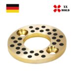 Thrust bearing with solid lubricant