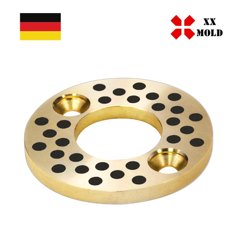 Mould-standard-parts-Sliding-systems-Thrust-bearing-with-solid-lubricant-2.0598-graphite Thrust bearing with solid lubricant - 图片 1