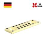 Wear plate with solid lubricant - XXmold precision mold component, SKU XEP4173-02