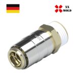 Quick release coupling thread socket