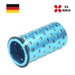 Roller retainer with circlip