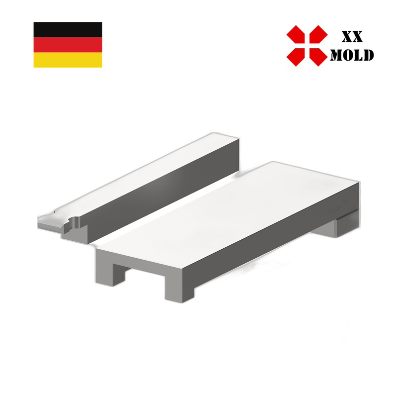 Mould-standard-parts-Eject-Demoulding-Flat-latch-lock-pinned-DLC - XXmold precision mold component